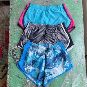 Nike Kids Shorts Set - Blue, Black, Pink